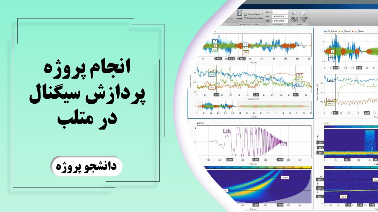 انجام پروژه متلب پردازش سیگنال